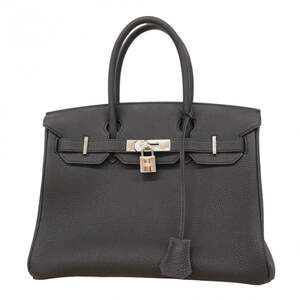 Hermes Birkin 30 Togo Black Handbag, Women's, B Stamp